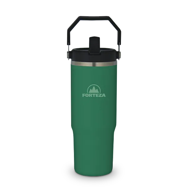 Flip straw thermal tumbler 900ml